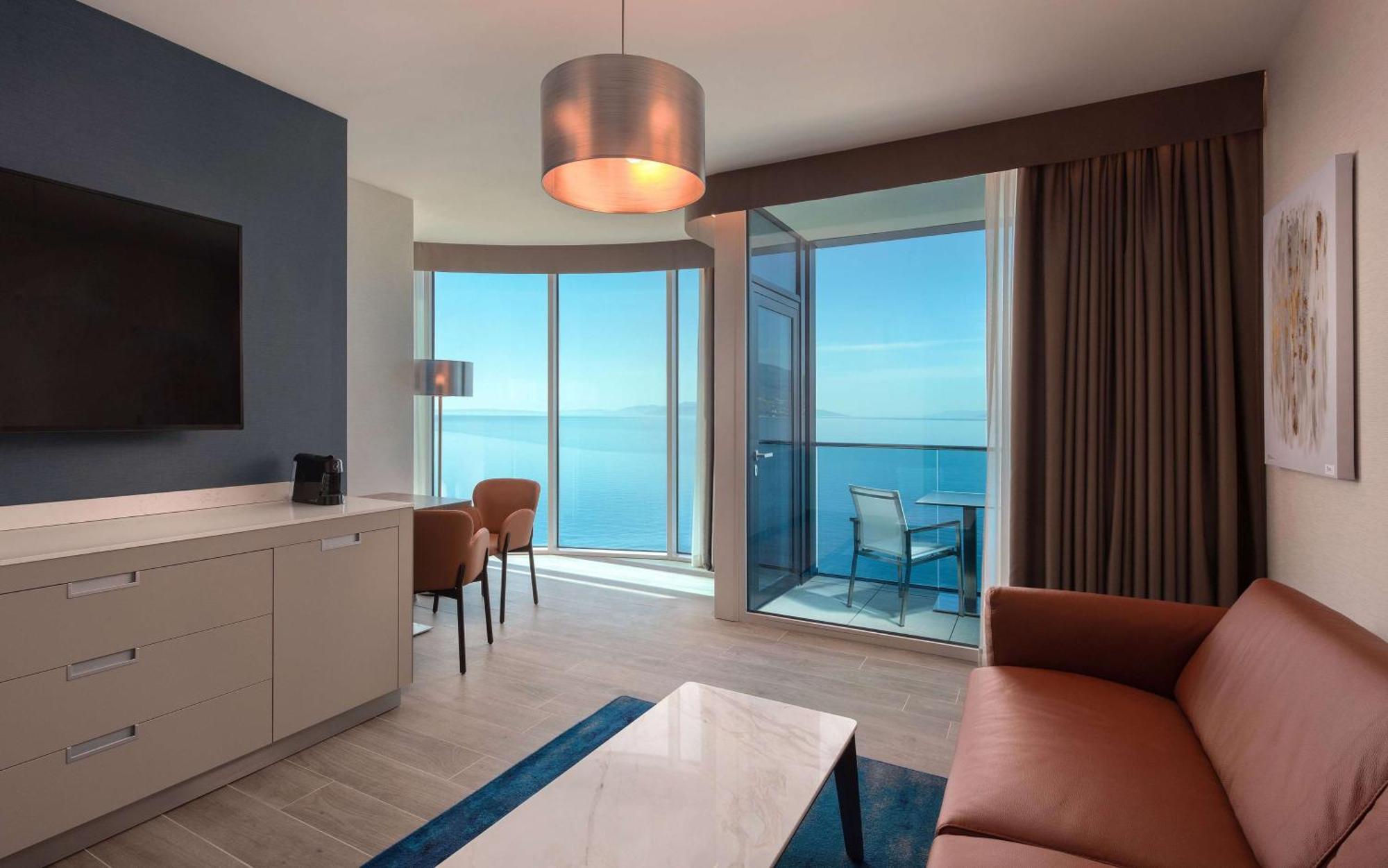 Hilton Rijeka Costabella Beach Resort And Spa Exterior photo A suite at the Hilton London West End